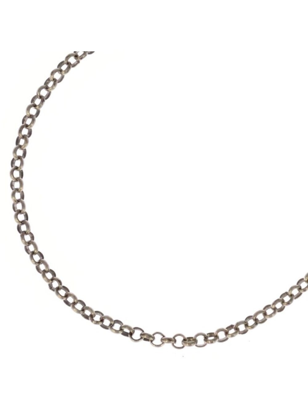 Chrome Hearts Neckchain Roll Chain Necklace Silver